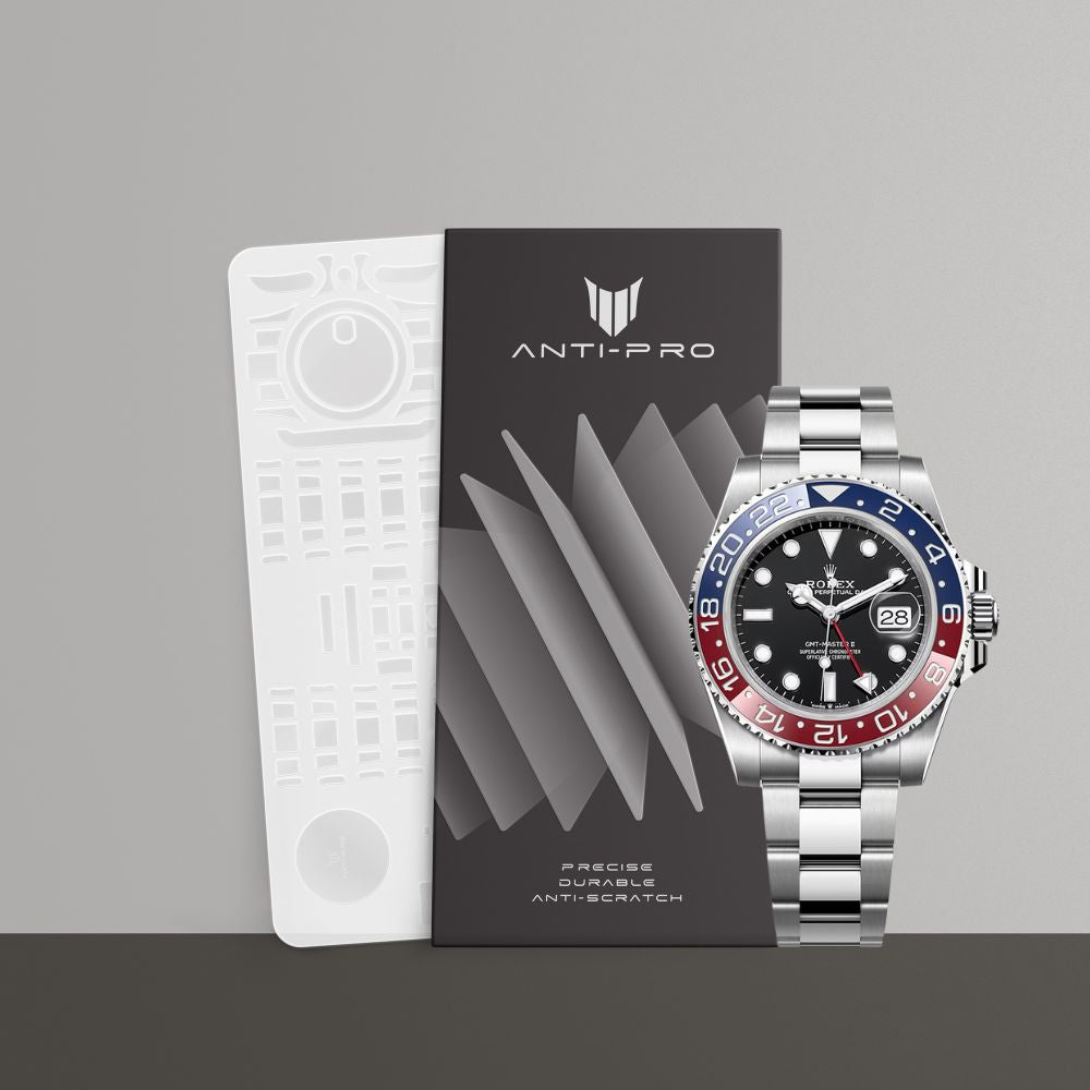 Anti-Pro Rolex GMT Master II 40mm 126710 Series Oyster Bracelet Watch Protection Film(Universal) — product image 1