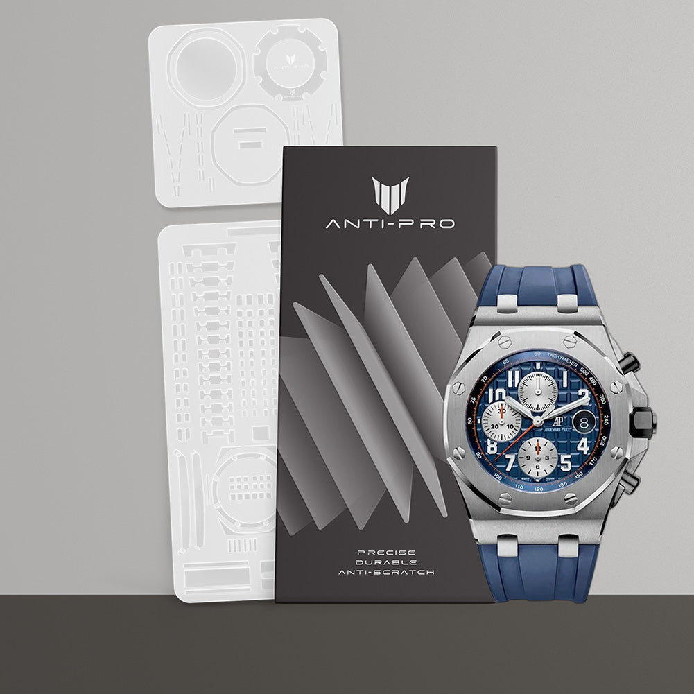 Anti-Pro Audemars Piguet Royal Oak Offshore 42mm 26470 Series Rubber Strap Watch Protective Film (Universal) — product image 1